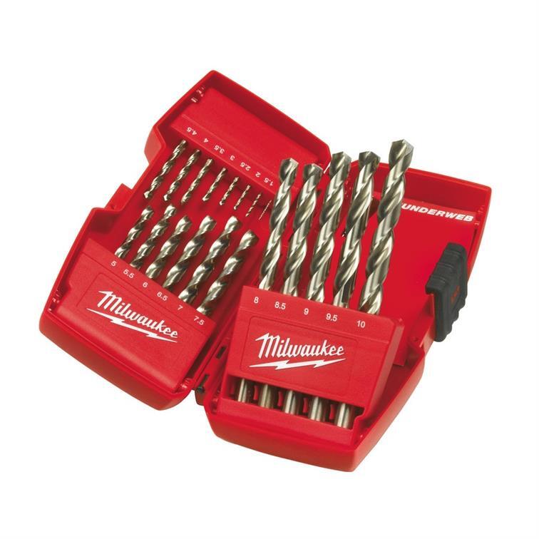Estojo 19 Brocas Hss-g 1 a 10mm