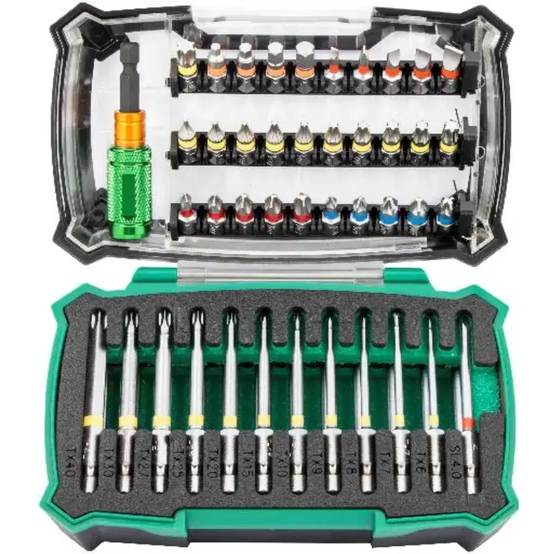 Jogo de 53 bits de 1/4" (cores)