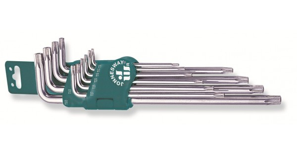 Jogo 10 pcs Chaves TORX Longas
